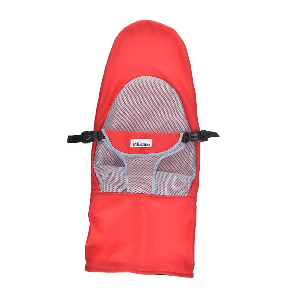 Two Pack Black & Red Bouncer Replacement Cover - Cotton & Mesh