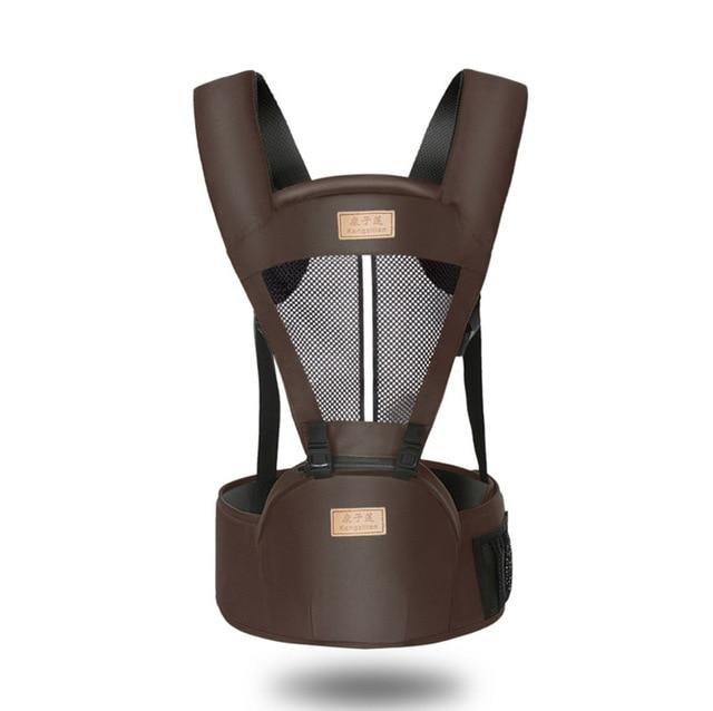 Baby Carrier Kangaroo With Hip Seat - Soft Breathable Adjustable